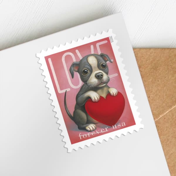 Love 2023 Stamps W Envelope 